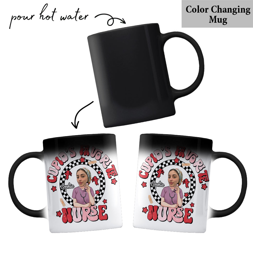 Cupid Favorite Nurse - Personalized Nurse Mug