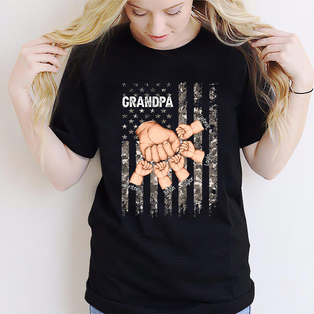 Best Grandpa/Papa/Dad Ever - Personalized Grandpa T-shirt And Hoodie