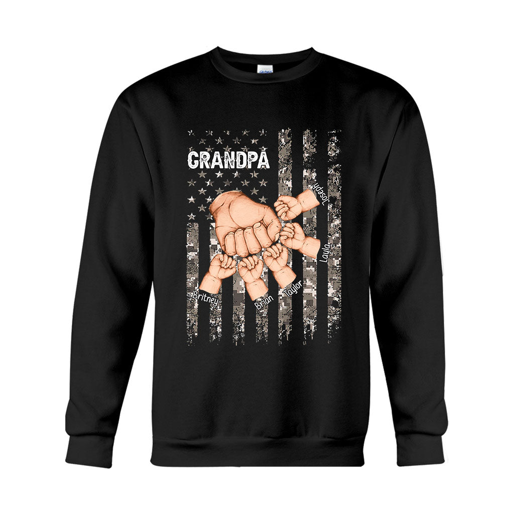 Best Grandpa/Papa/Dad Ever - Personalized Grandpa T-shirt And Hoodie