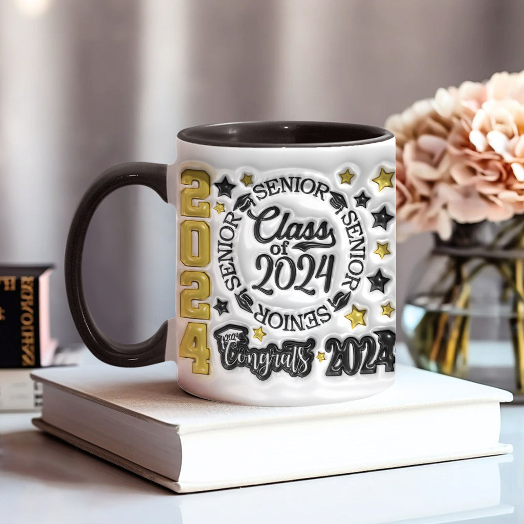 Class Of 2024 - Personalized Graduation Accent Mug