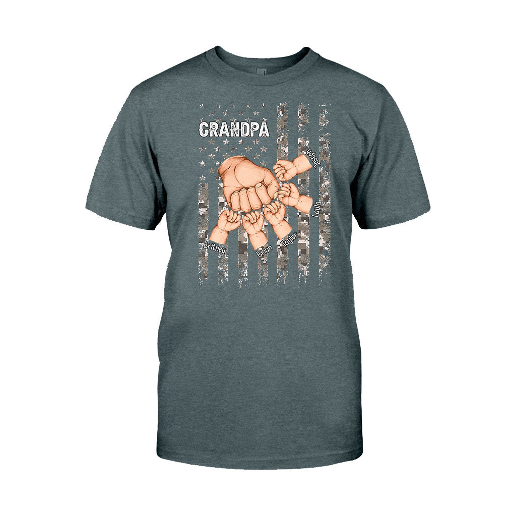 Best Grandpa/Papa/Dad Ever - Personalized Grandpa T-shirt And Hoodie