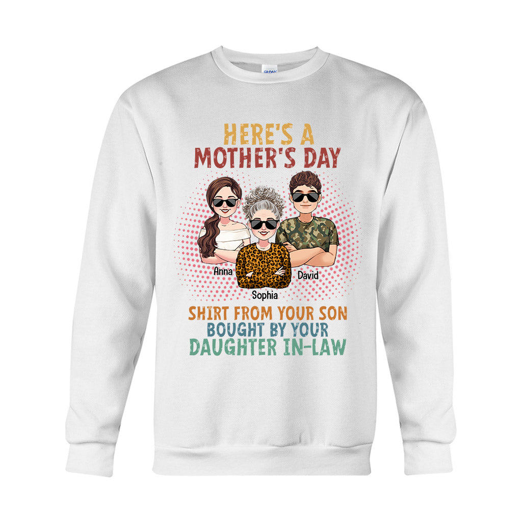 A Shirt From Your Son/ Daughter - Personalized Mother T-shirt And Hoodie
