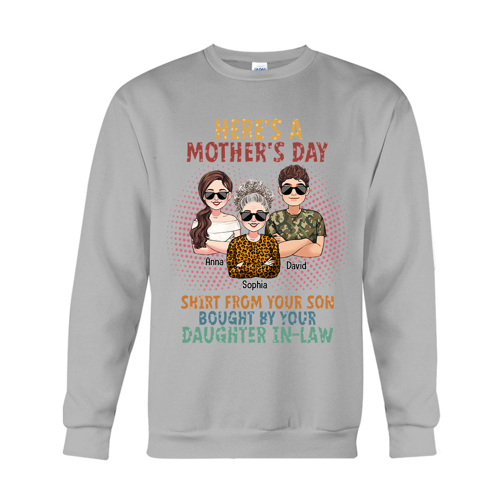 A Shirt From Your Son/ Daughter - Personalized Mother T-shirt And Hoodie