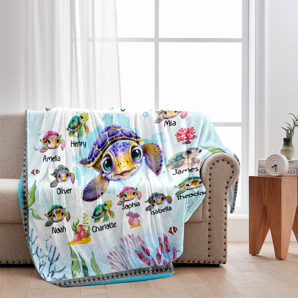 This Grandma Belongs To - Personalized Grandma Blanket