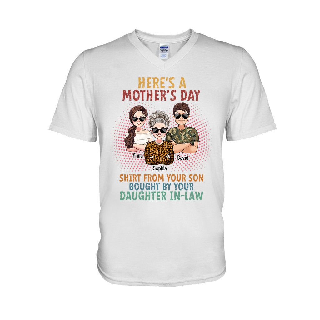 A Shirt From Your Son/ Daughter - Personalized Mother T-shirt And Hoodie