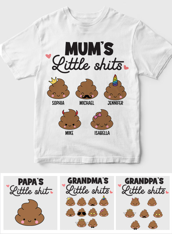 Little Cuties - Personalized Mother T-shirt And Hoodie