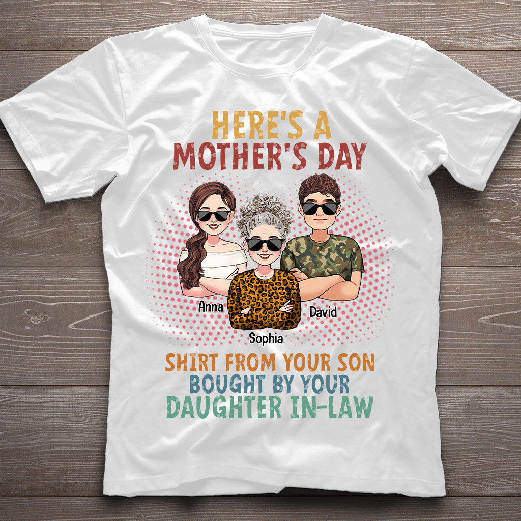 A Shirt From Your Son/ Daughter - Personalized Mother T-shirt And Hoodie