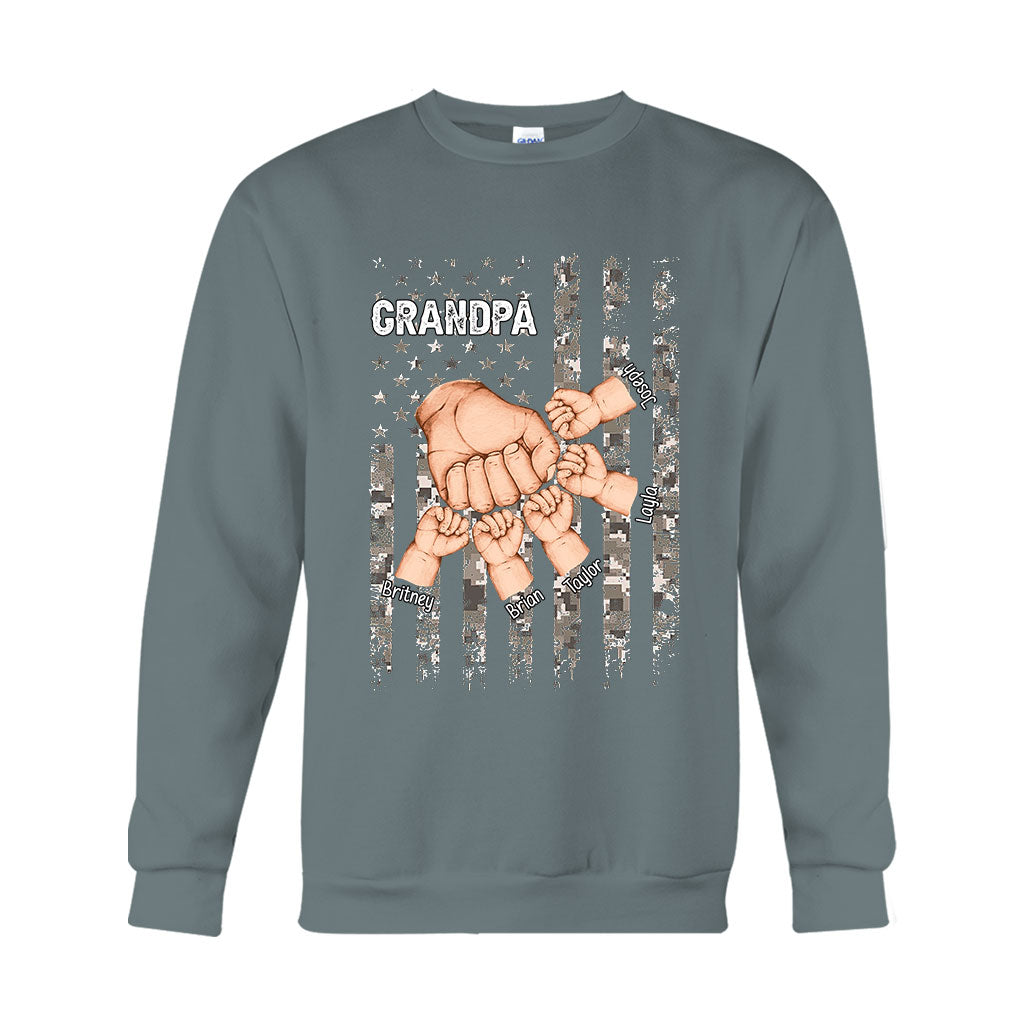 Best Grandpa/Papa/Dad Ever - Personalized Grandpa T-shirt And Hoodie
