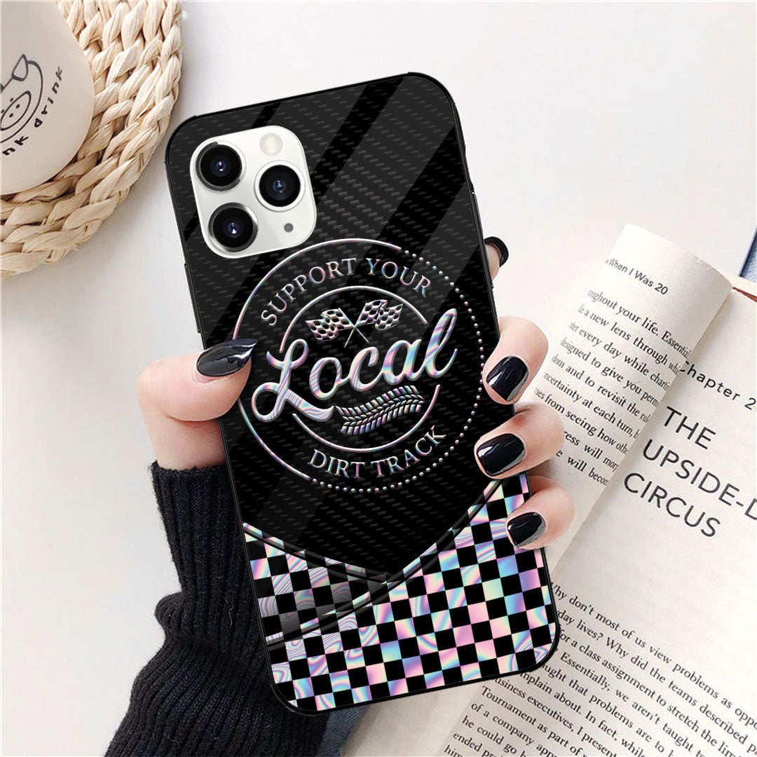 Support Your Local Dirt Track - Racing Phone Case