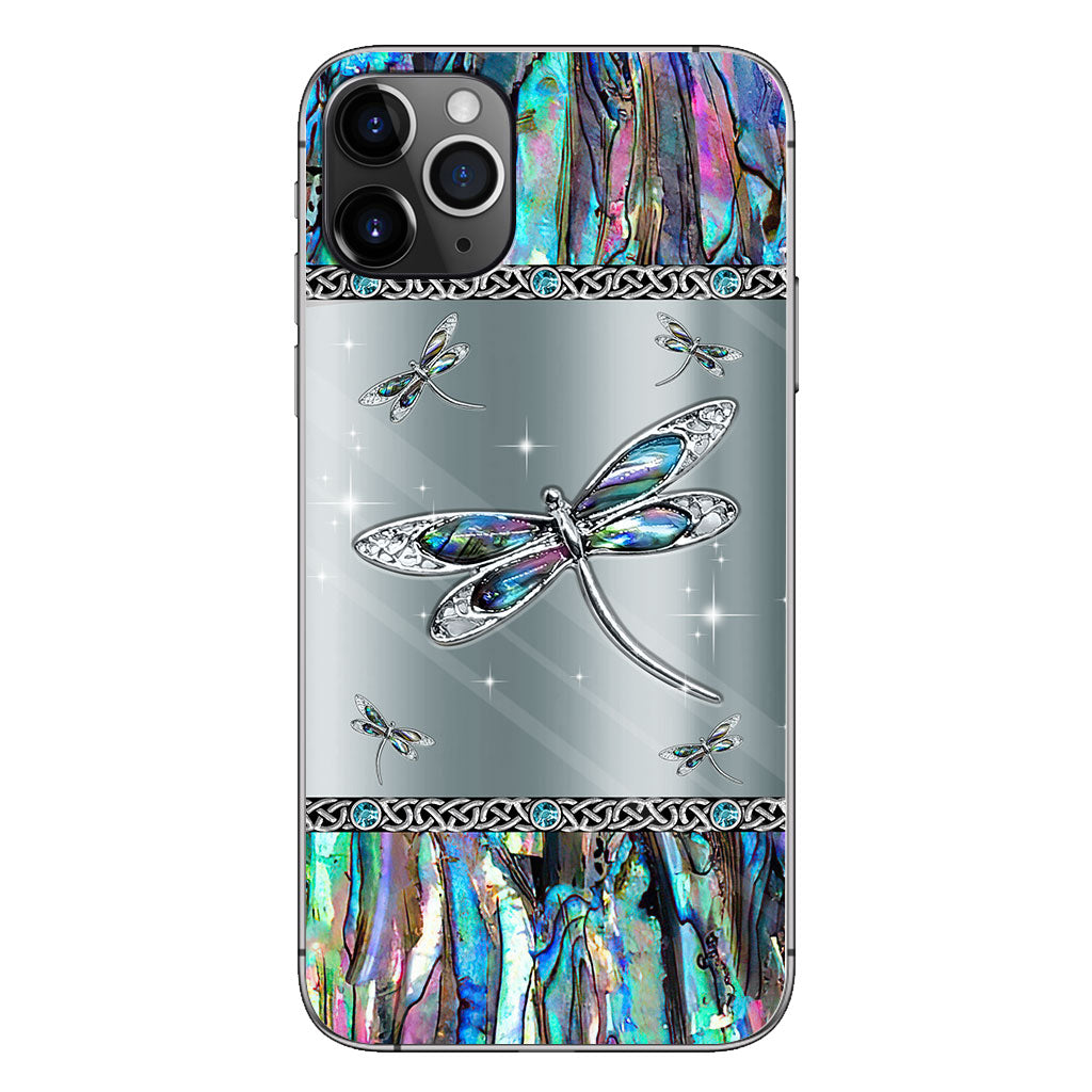 Mystery Dragonfly - Personalized Phone Case With 3D Pattern Print