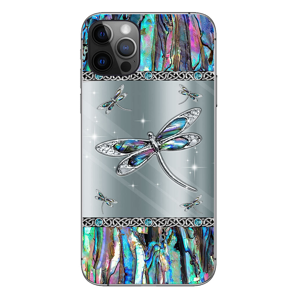 Mystery Dragonfly - Personalized Phone Case With 3D Pattern Print