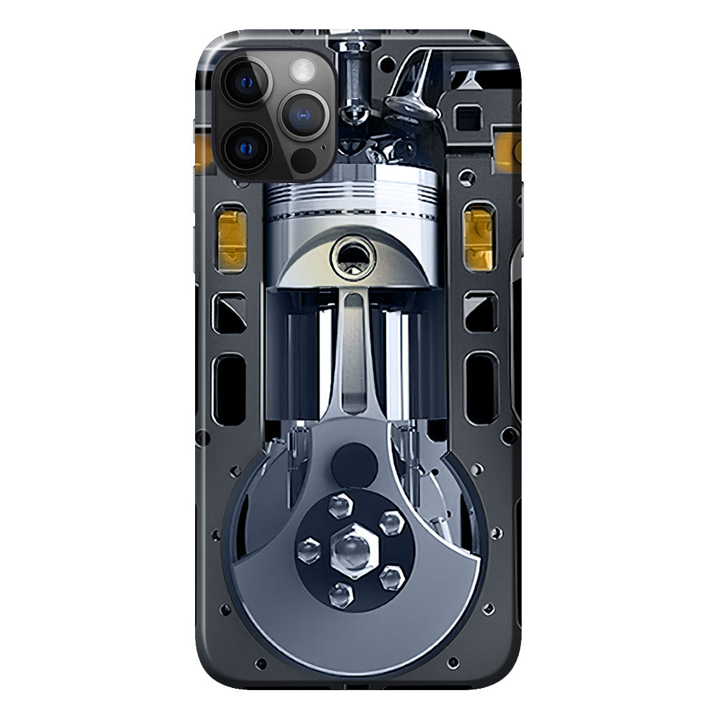 Handyhülle mit Motorenmotiv 062021