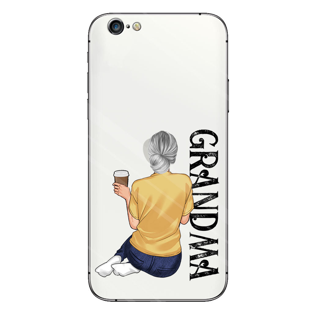 Best Nana Ever - Personalized Grandma Clear Phone Case