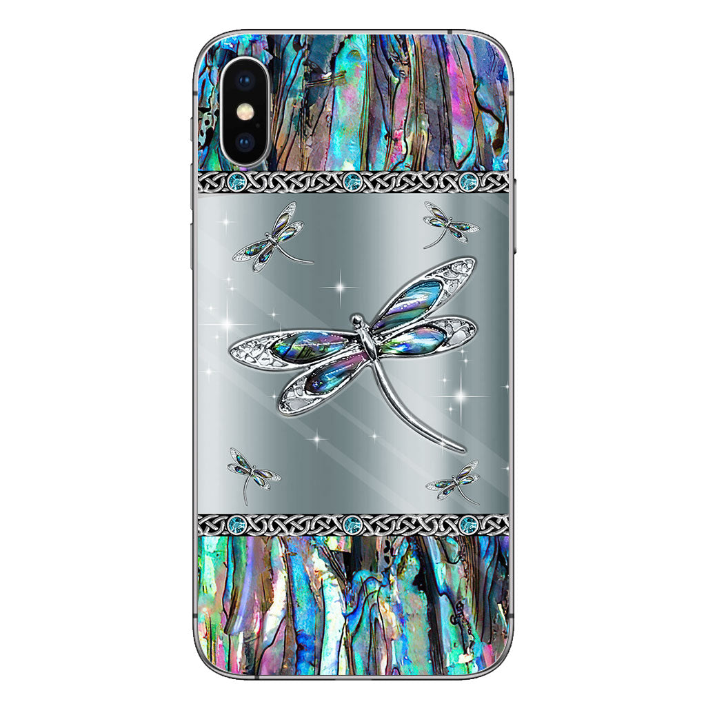 Mystery Dragonfly - Personalized Phone Case With 3D Pattern Print