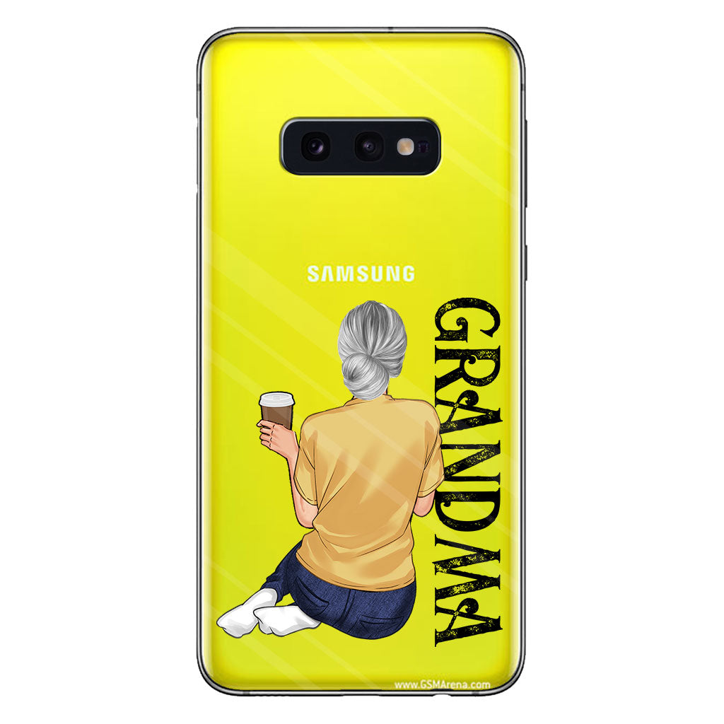 Best Nana Ever - Personalized Grandma Clear Phone Case