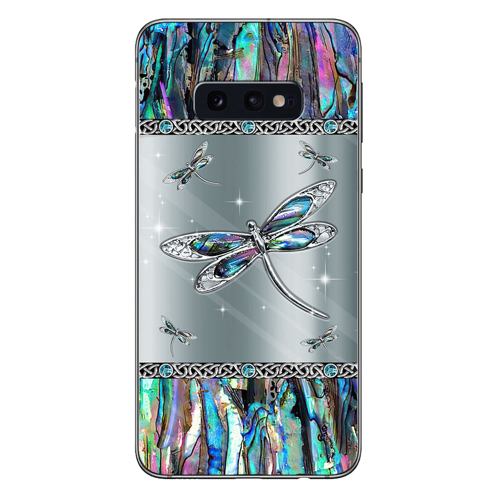 Mystery Dragonfly - Personalized Phone Case With 3D Pattern Print