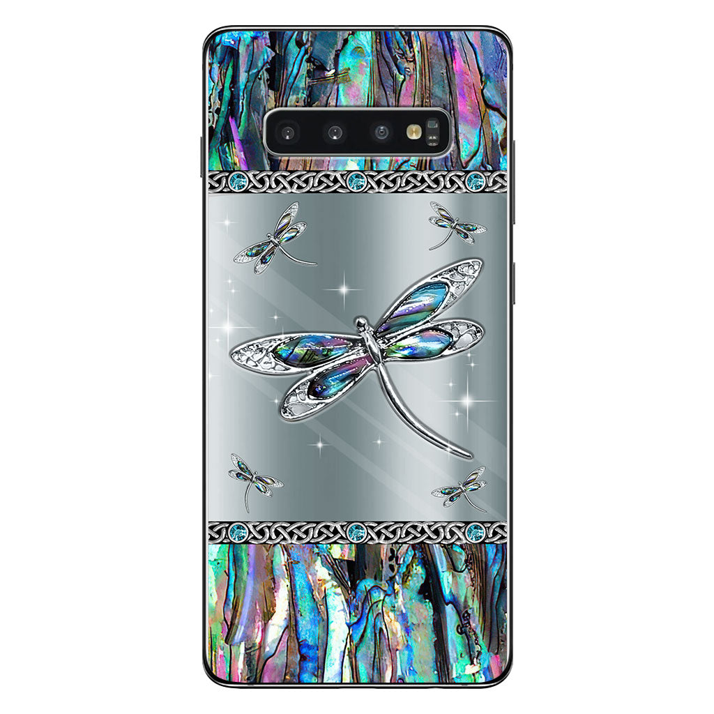 Mystery Dragonfly - Personalized Phone Case With 3D Pattern Print
