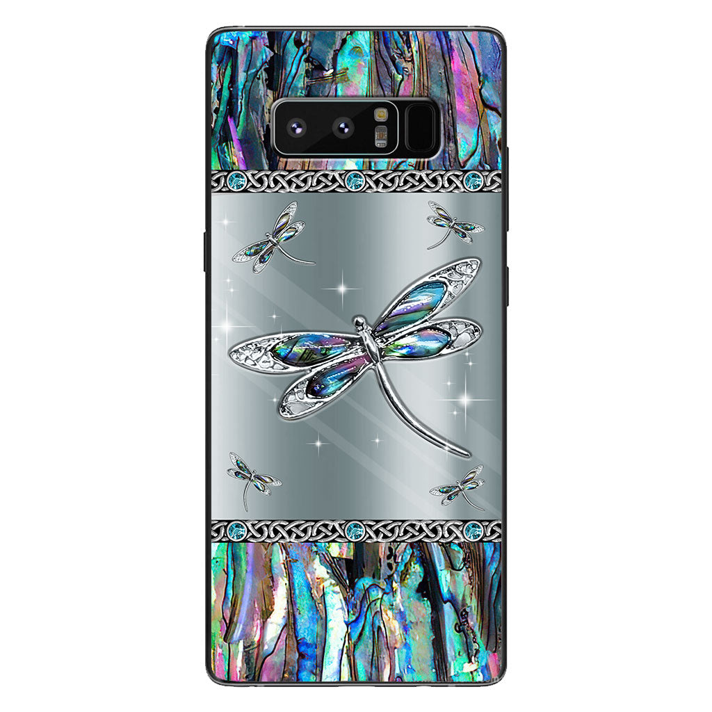 Mystery Dragonfly - Personalized Phone Case With 3D Pattern Print