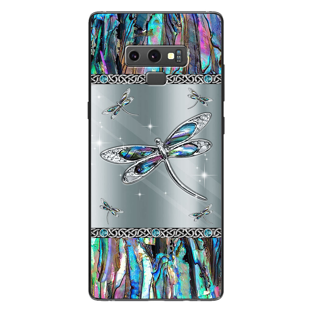 Mystery Dragonfly - Personalized Phone Case With 3D Pattern Print