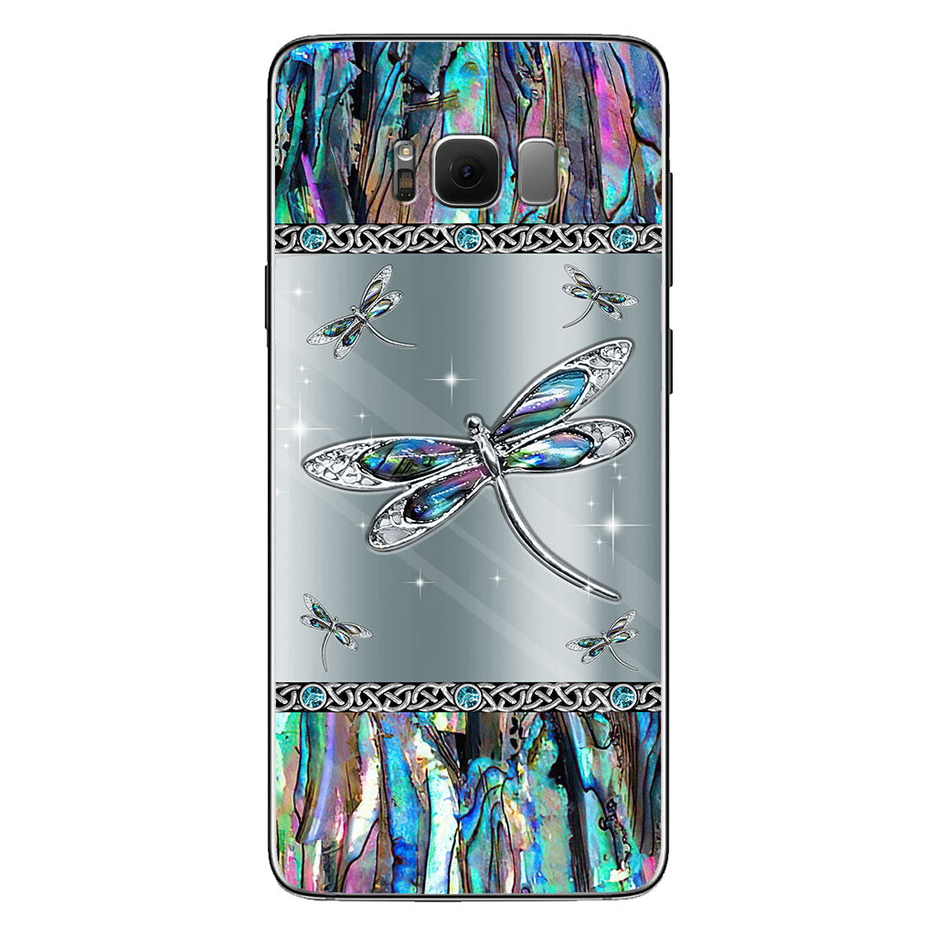 Mystery Dragonfly - Personalized Phone Case With 3D Pattern Print