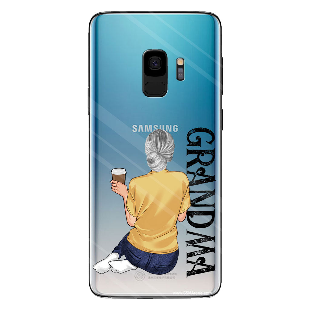 Best Nana Ever - Personalized Grandma Clear Phone Case