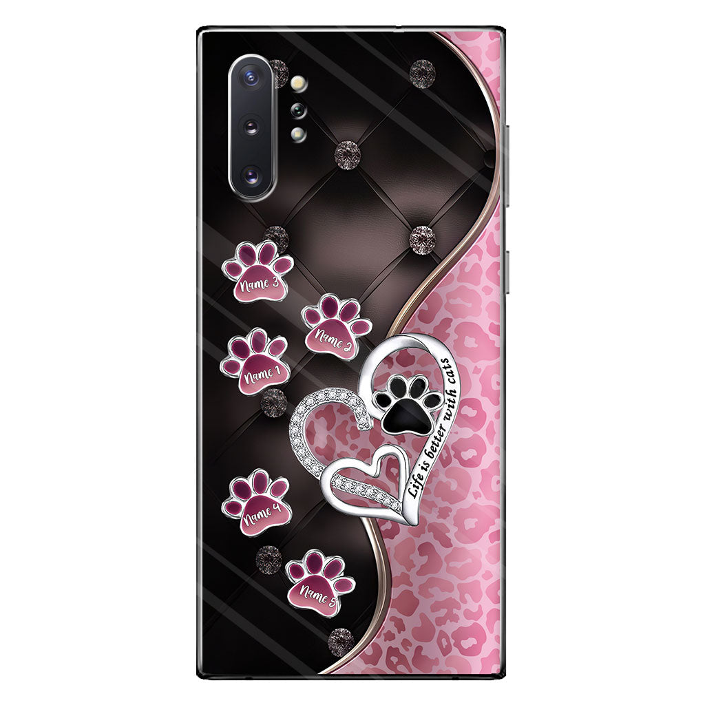 Cat Mom - Personalized Cat Phone Case