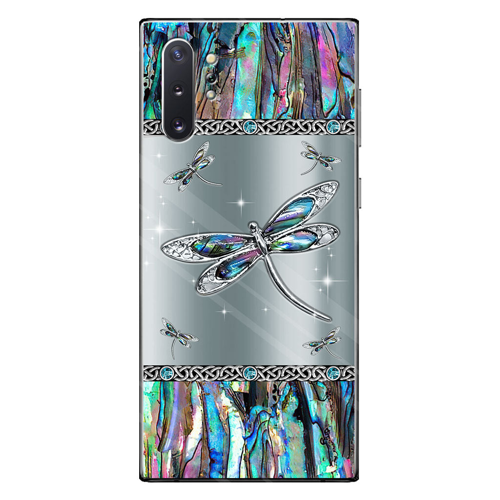 Mystery Dragonfly - Personalized Phone Case With 3D Pattern Print