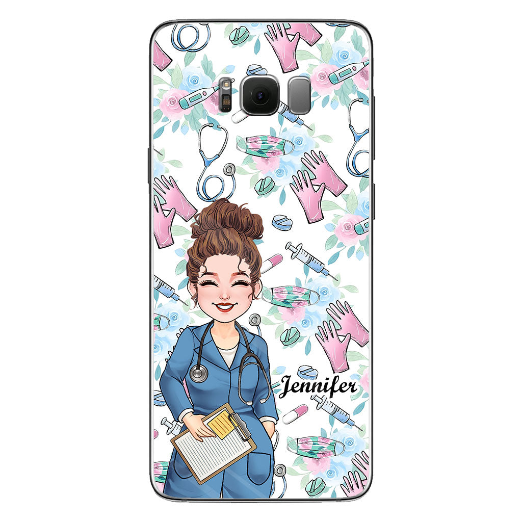 Nurse Work - Personalized Nurse Phone case