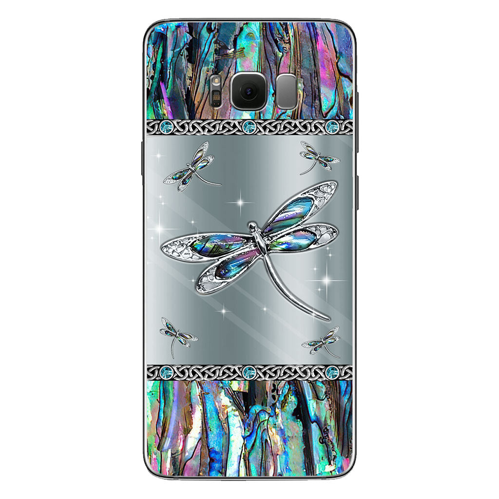 Mystery Dragonfly - Personalized Phone Case With 3D Pattern Print