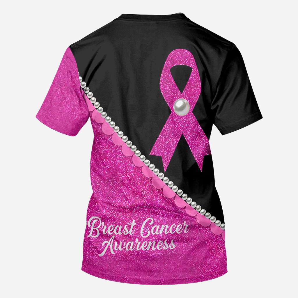 Pink Ribbon Pearls – T-Shirt und Hoodie zur Sensibilisierung für Brustkrebs (0822)