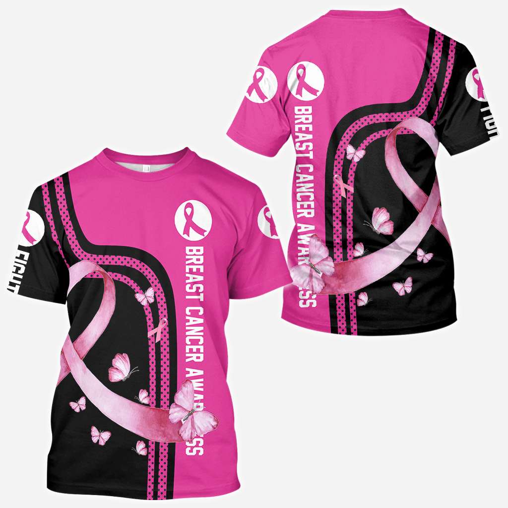 Combattez comme une fille - T-shirt et sweat à capuche « Sensibilisation au cancer du sein » 0822
