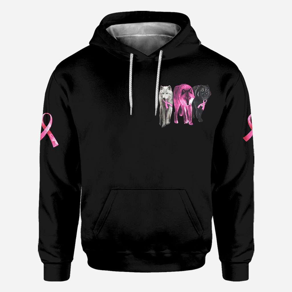 Tu ne marcheras jamais seule - T-shirt et sweat à capuche « Sensibilisation au cancer du sein » 0822