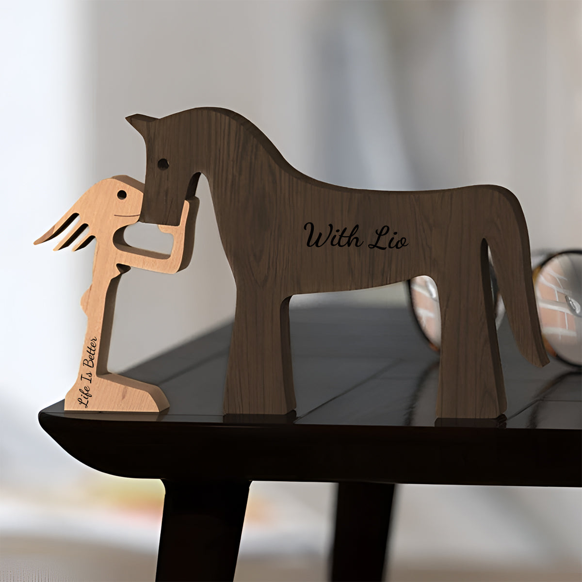 Ich vermisse dich immer noch – Personalisierte Hunde-Dekofiguren