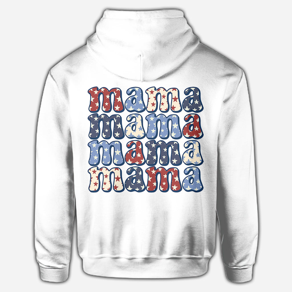 All American Mama - Gift for mom, aunt, grandma - Personalized All Over Shirt