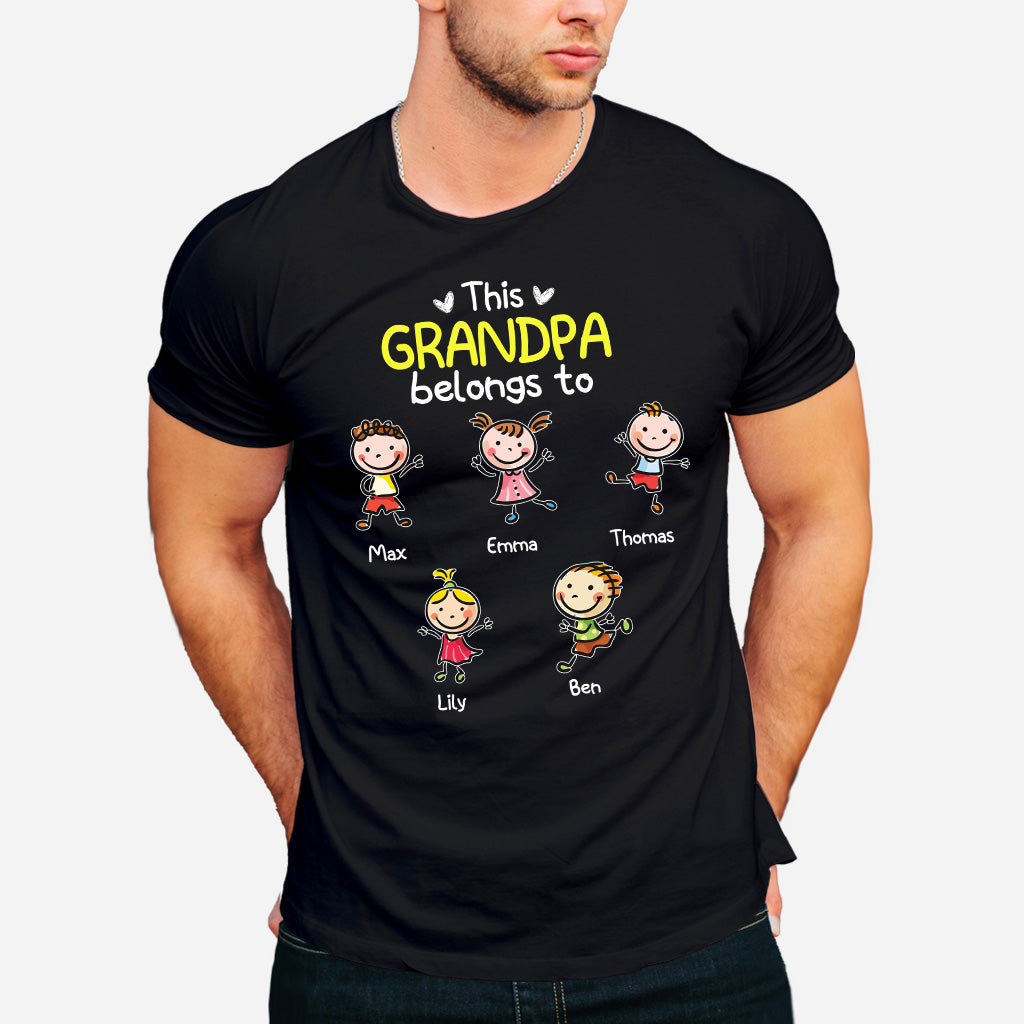 Wir lieben dich – Geschenk für Oma, Papa, Mama, Opa – Personalisiertes T-Shirt und Hoodie