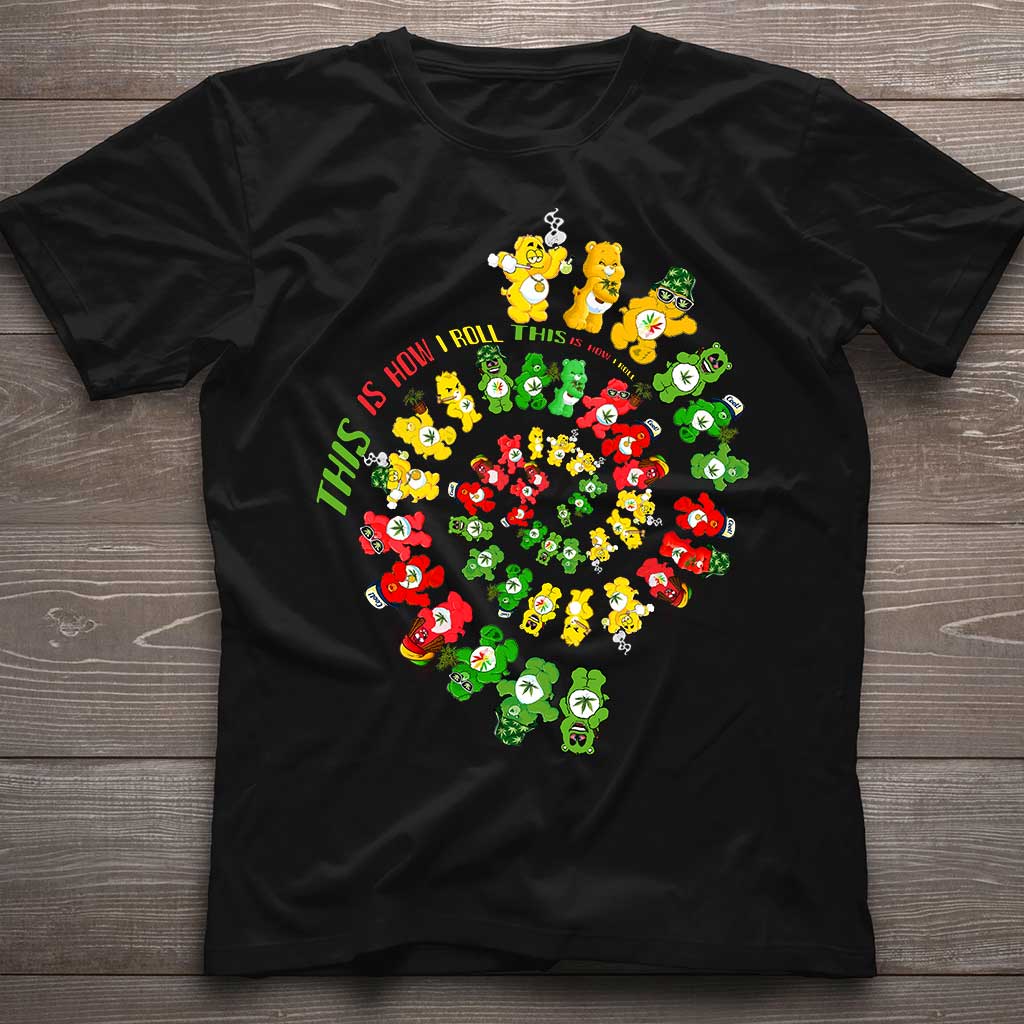 So fahre ich – Weed-T-Shirt und Hoodie