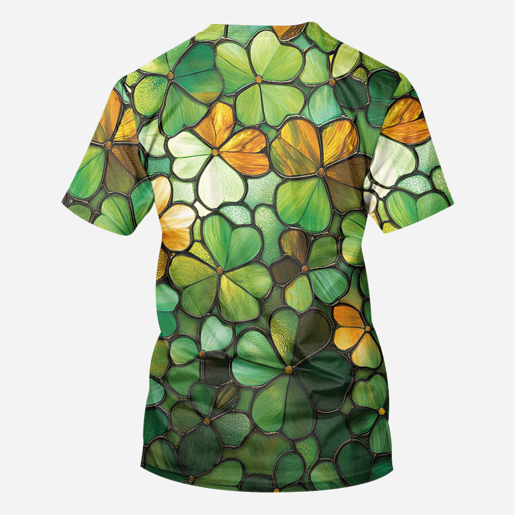 Stolzer Ire – Personalisiertes Allover-Shirt zum St. Patrick's Day