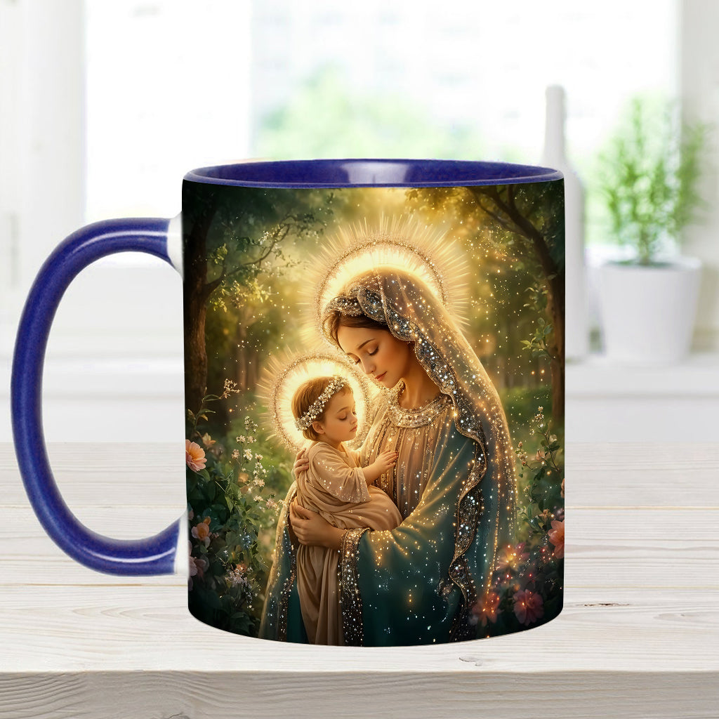 Mug à accent chrétien Mère Maria