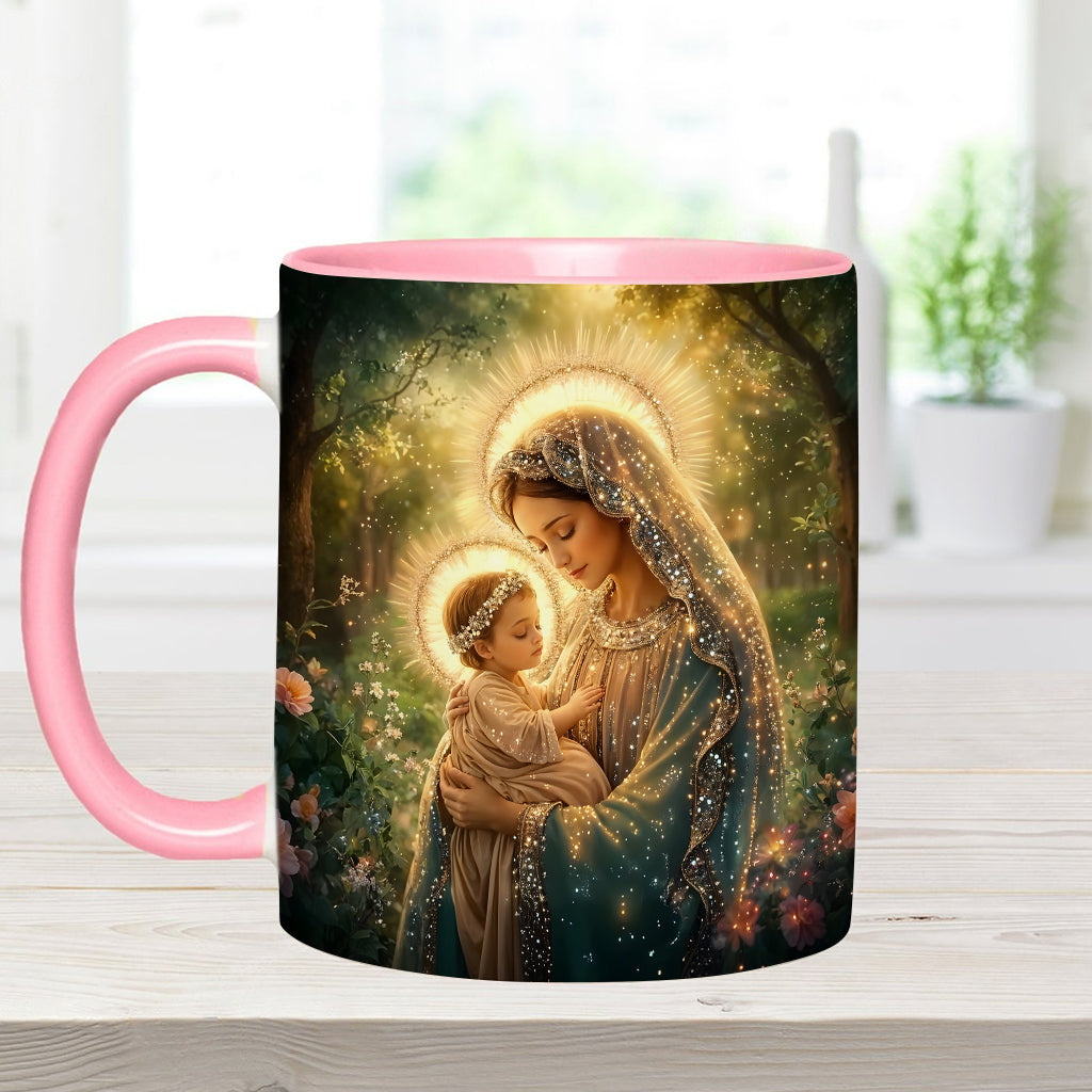 Mug à accent chrétien Mère Maria