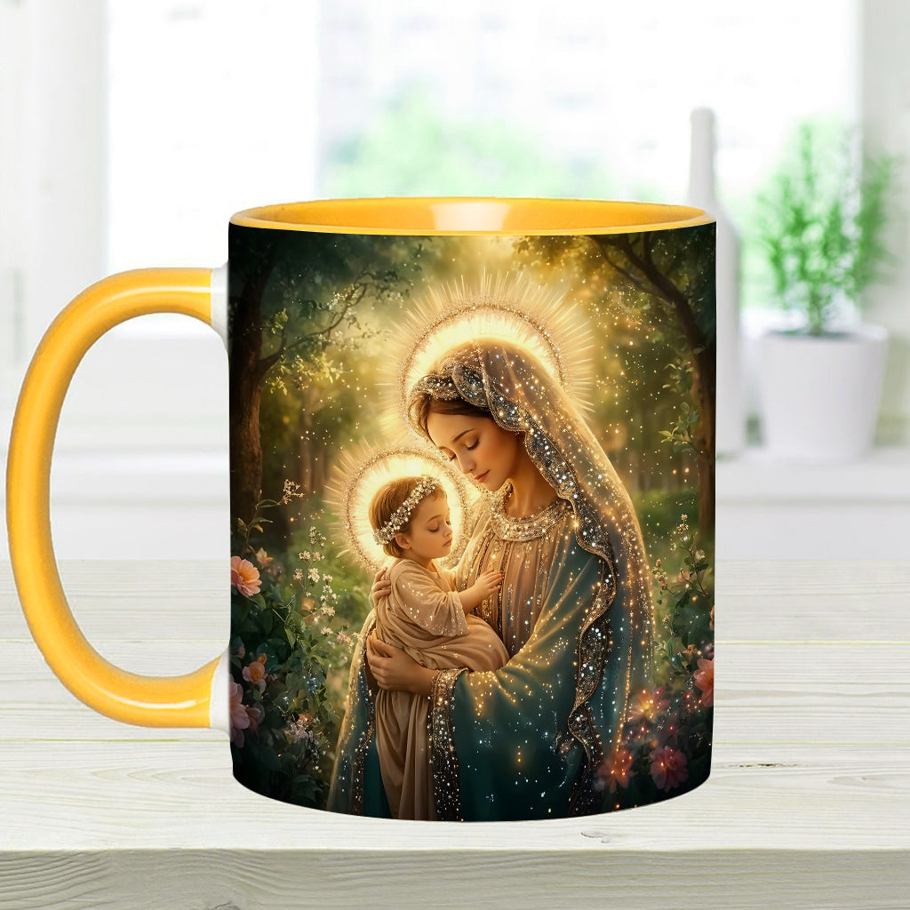 Mug à accent chrétien Mère Maria
