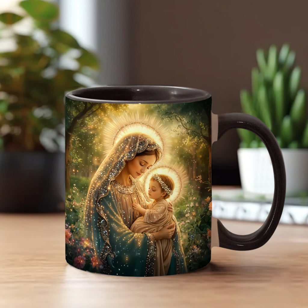 Mug à accent chrétien Mère Maria