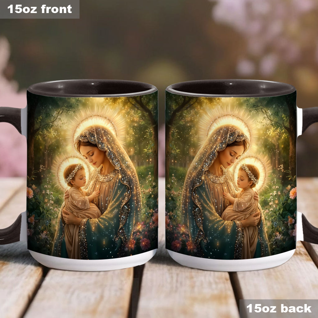 Mug à accent chrétien Mère Maria