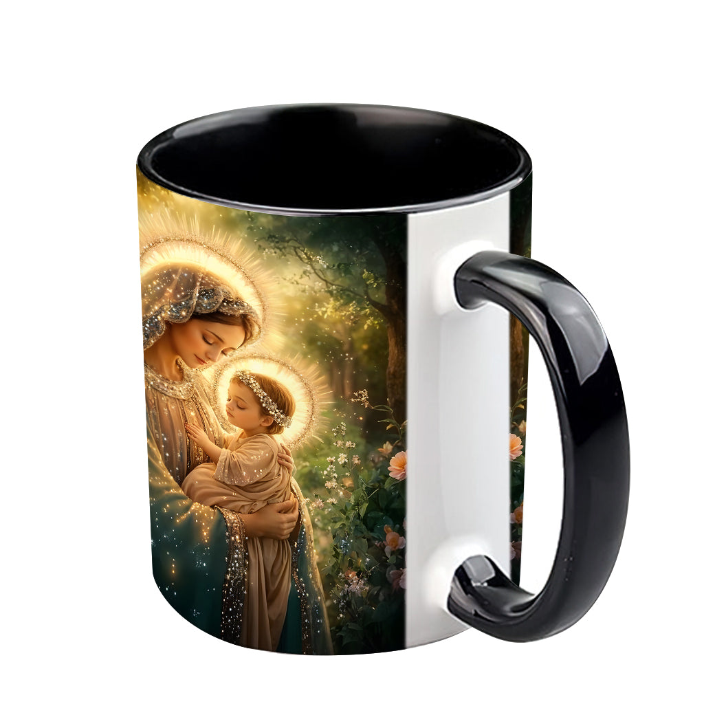 Mug à accent chrétien Mère Maria