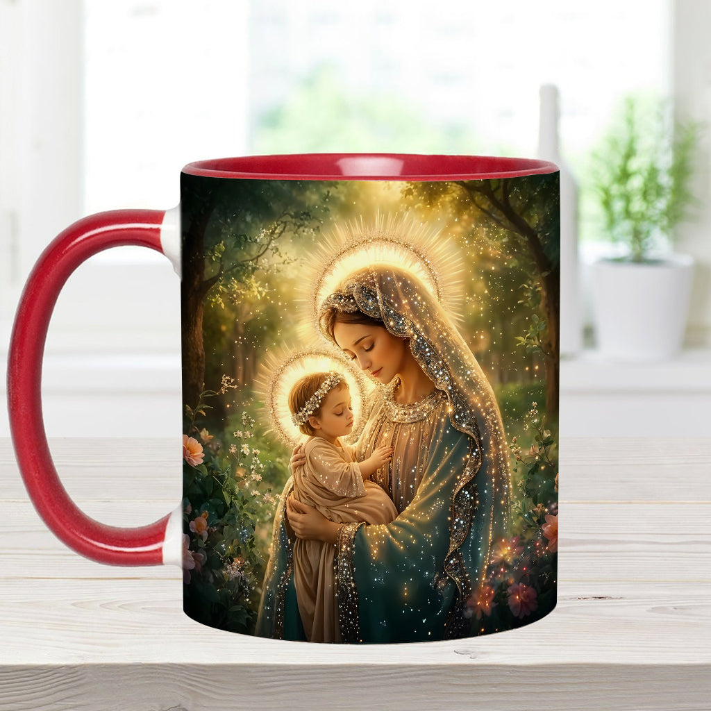 Mug à accent chrétien Mère Maria