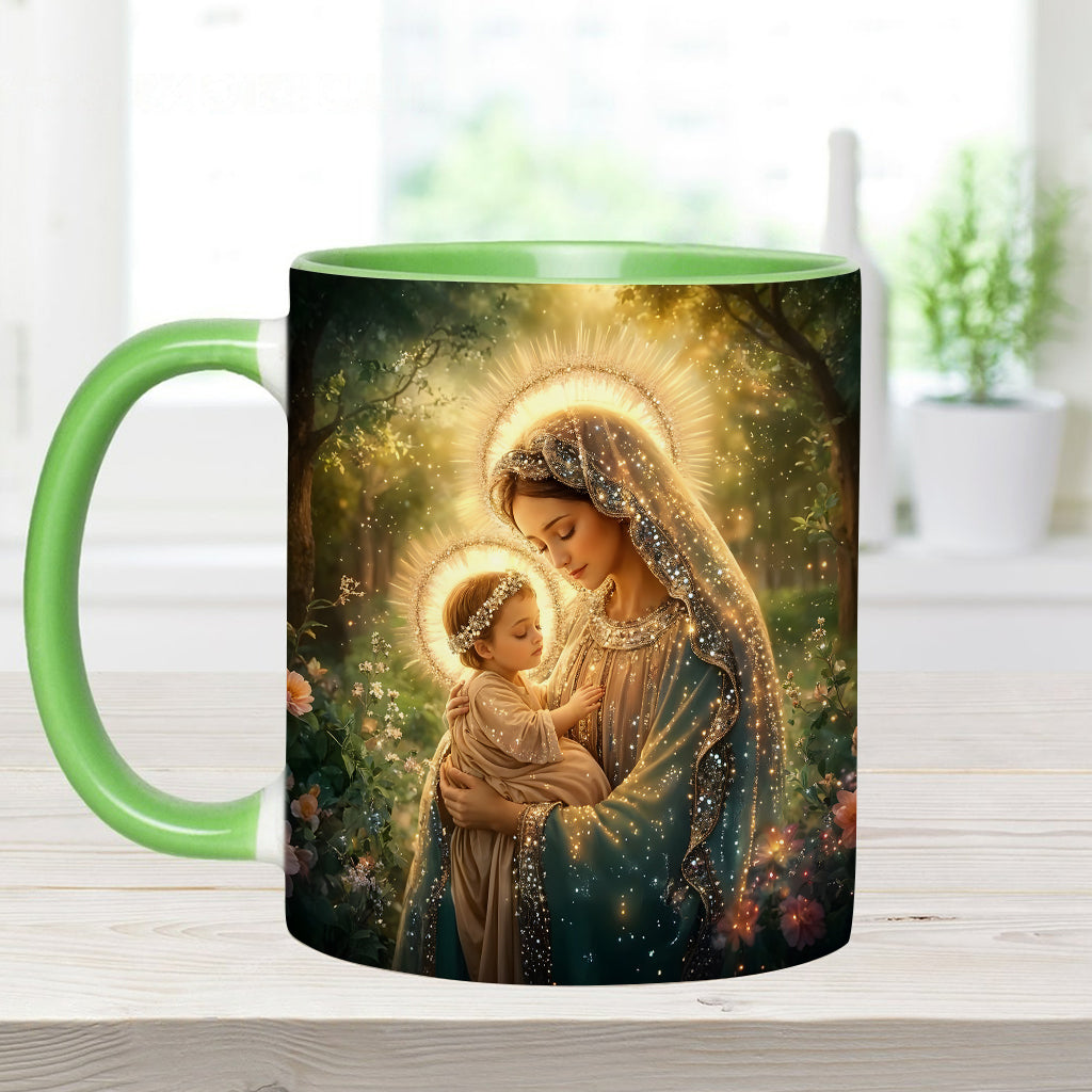 Mug à accent chrétien Mère Maria