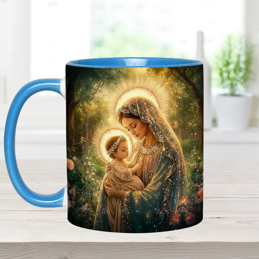Mug à accent chrétien Mère Maria