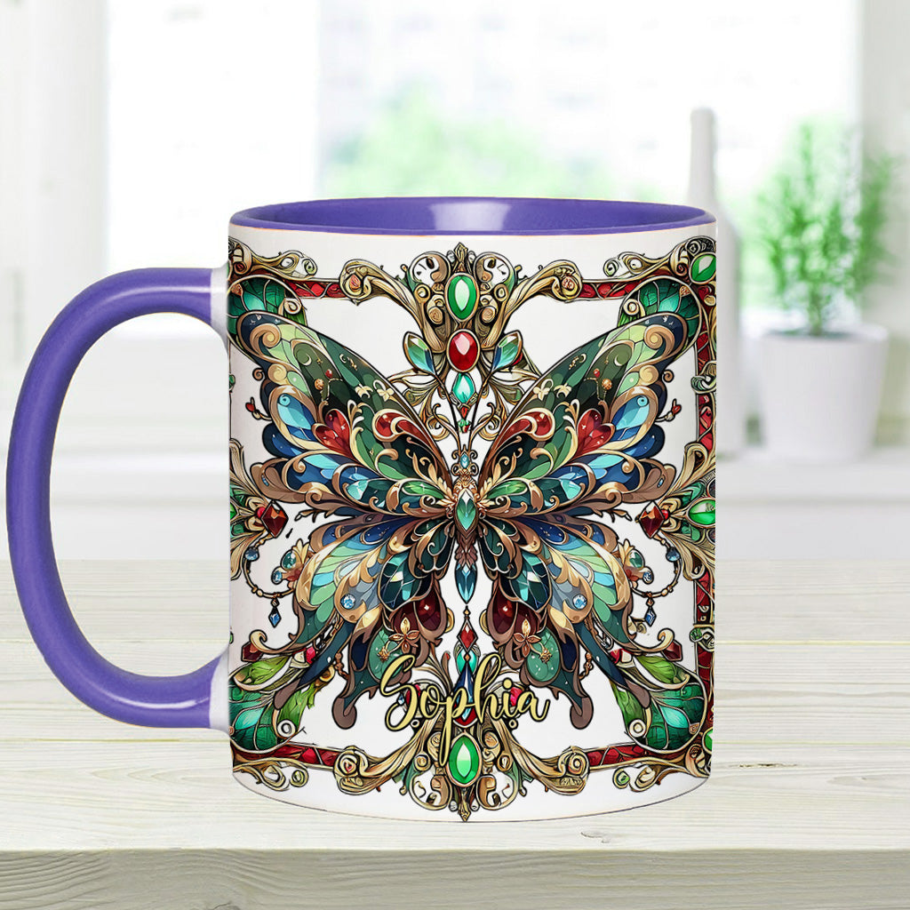 Mug personnalisé à motif papillon - Magnifique papillon