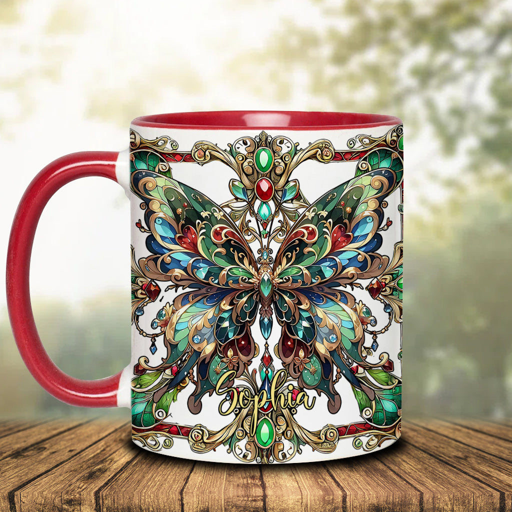 Mug personnalisé à motif papillon - Magnifique papillon