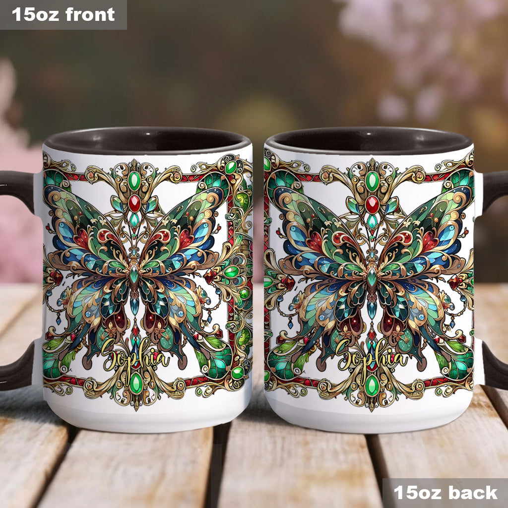 Mug personnalisé à motif papillon - Magnifique papillon