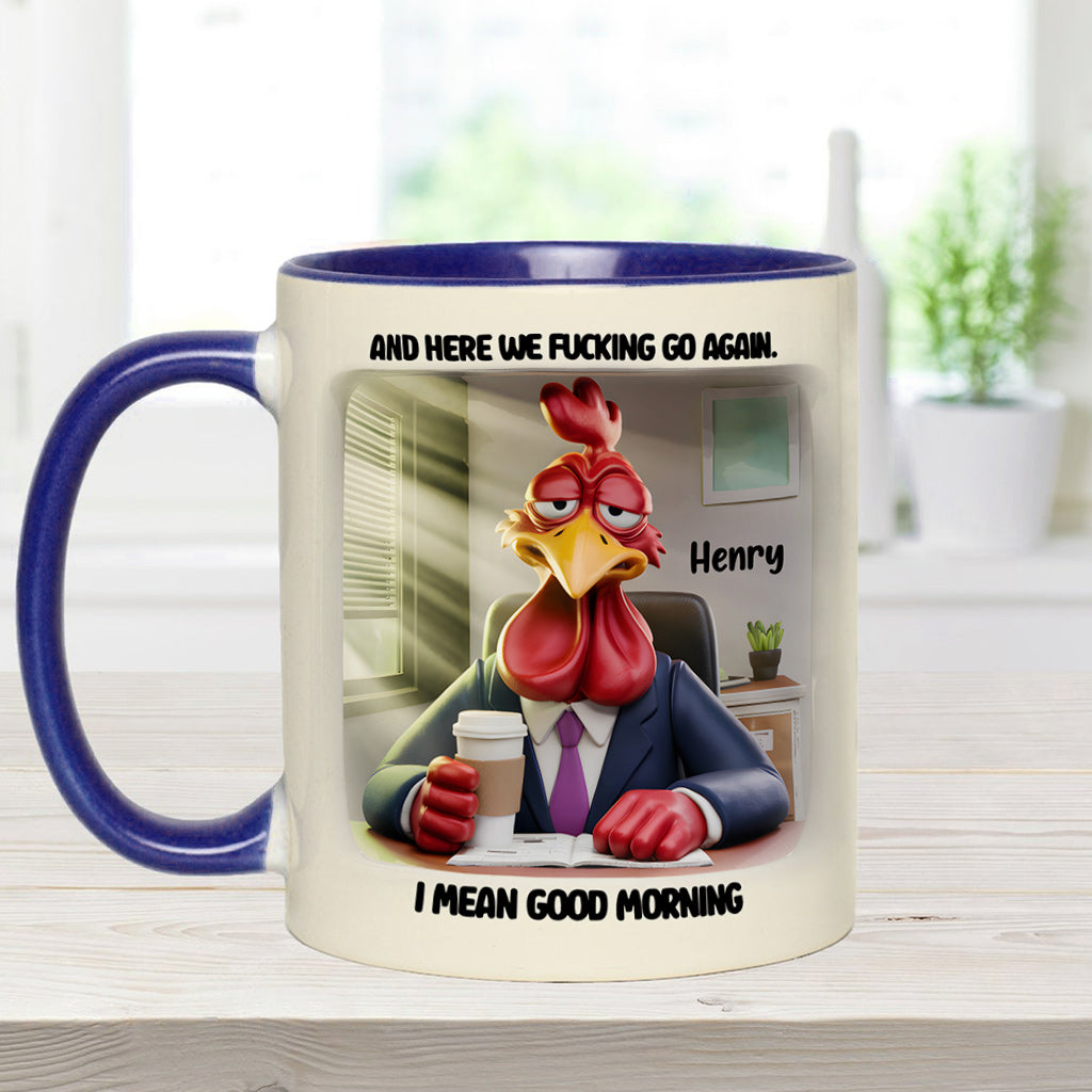 Et on y retourne ! - Mug personnalisé pour collègue